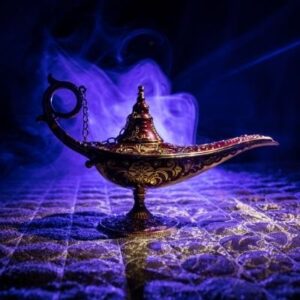 real genie grants wishes magic spell
