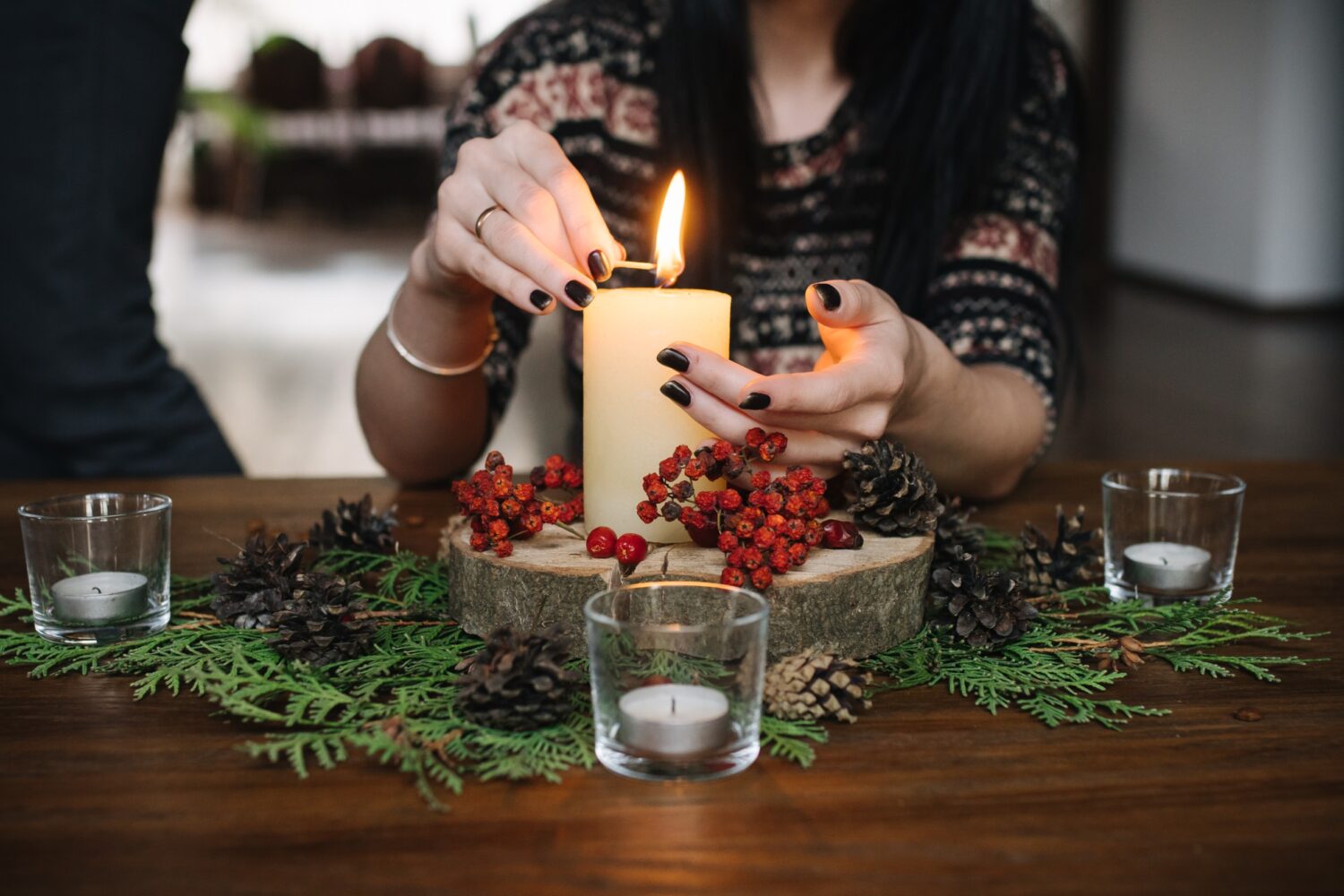yule candle ritual